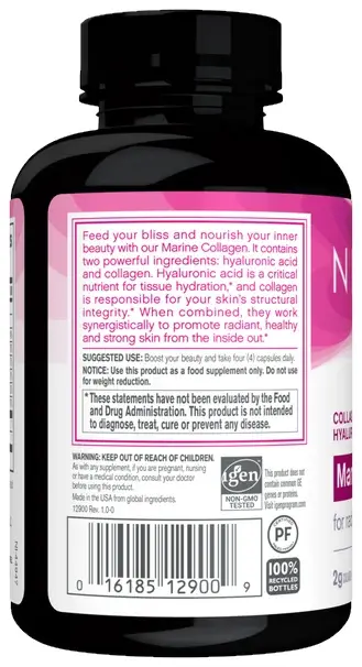 Neocell Marine Collagen + Hyaluronic Acid 120 Capsules - Wellness Shoppee