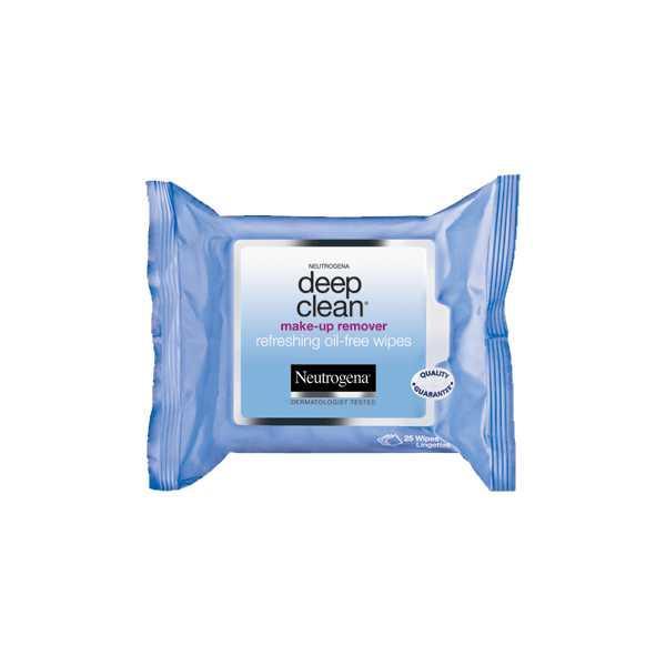 Neutrogena Deep Clean Make-up Remover Facial Wipes 25s - Wellness Shoppee