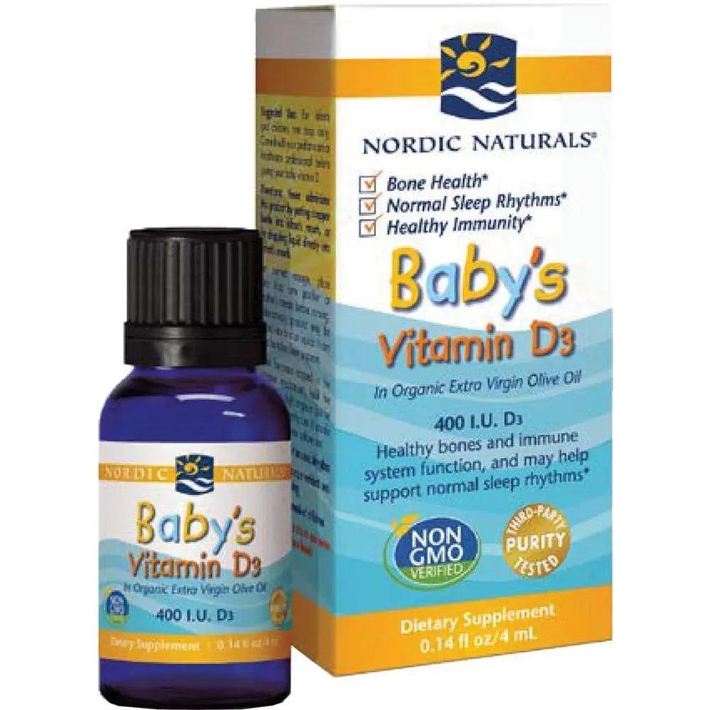 Nordic Naturals Baby's Vitamin D3 Drops - Wellness Shoppee
