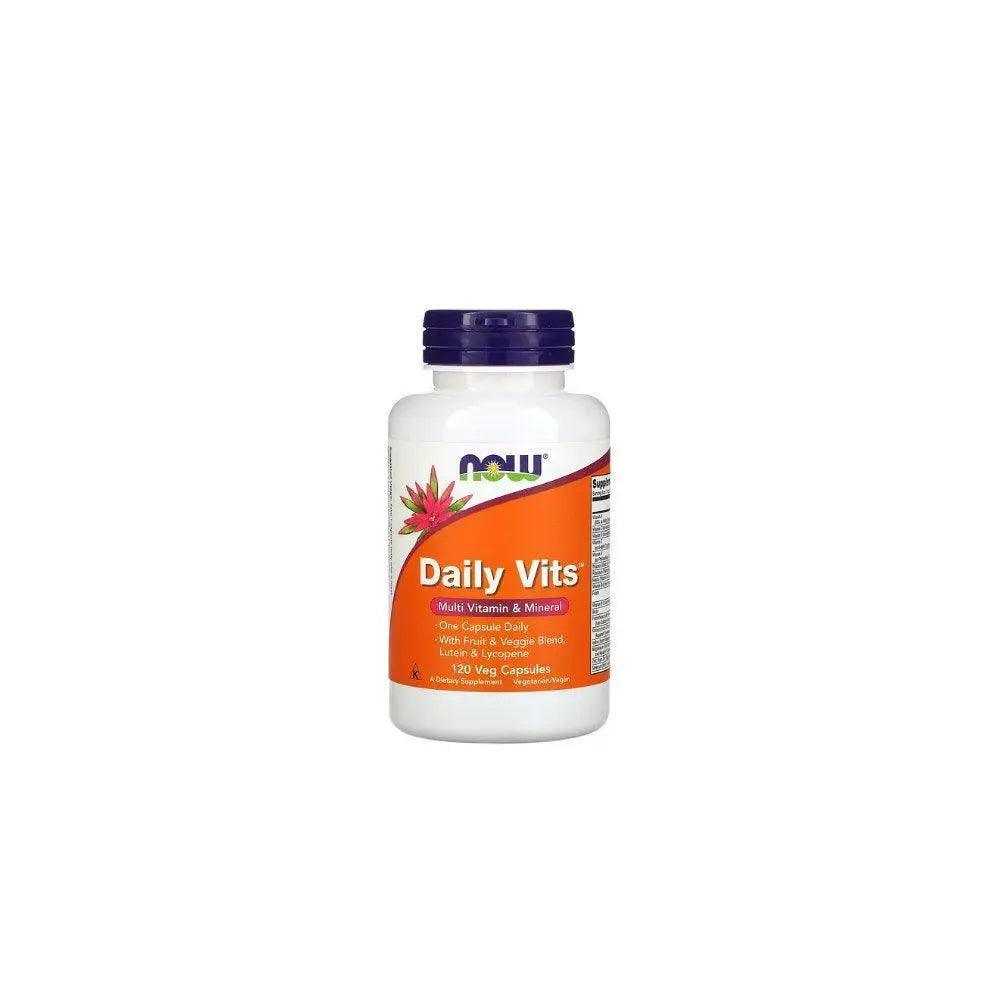 Now Daily Vits Multi-Vitamin And Mineral Dietary Supplement Capsules 100s - Wellness Shoppee