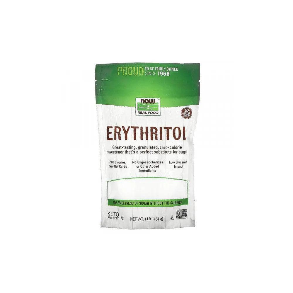 Now Foods Erythritol Natural Sweetener 454g - Wellness Shoppee