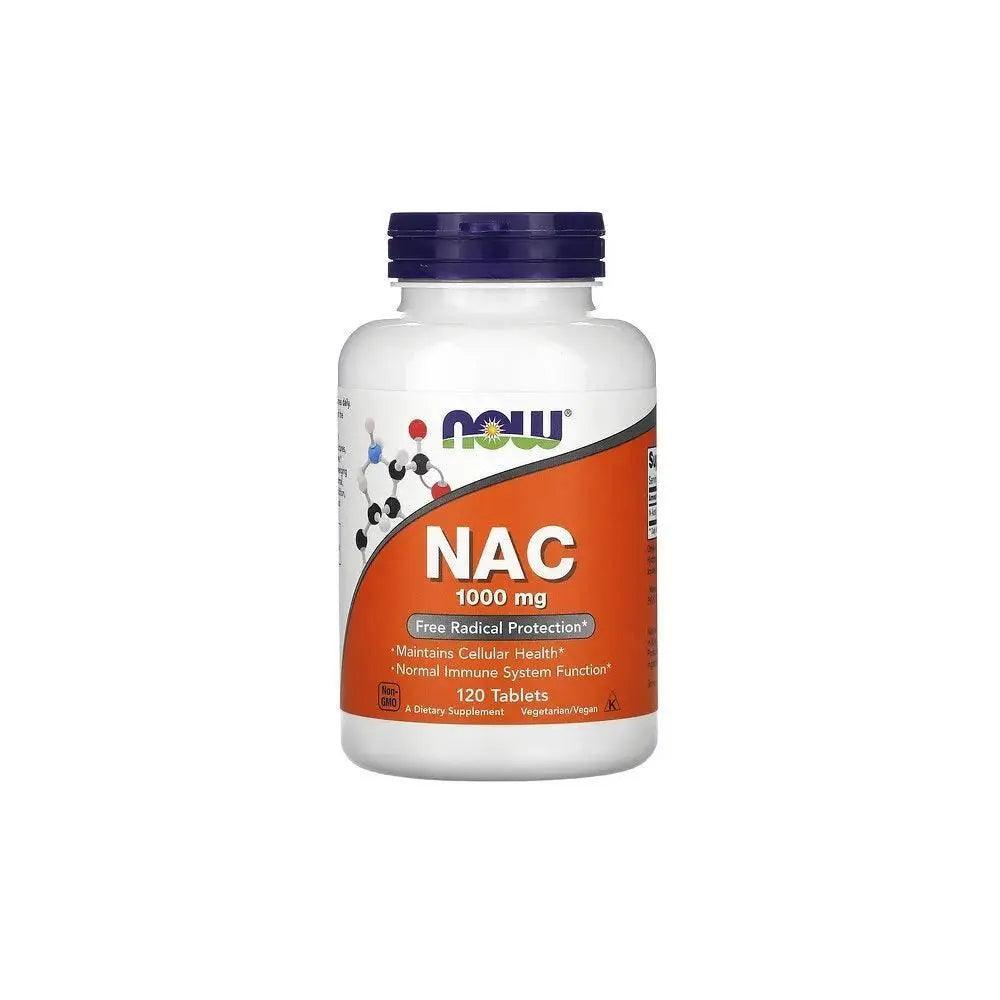 Now NAC 1000 mg 120 Tablets - Wellness Shoppee