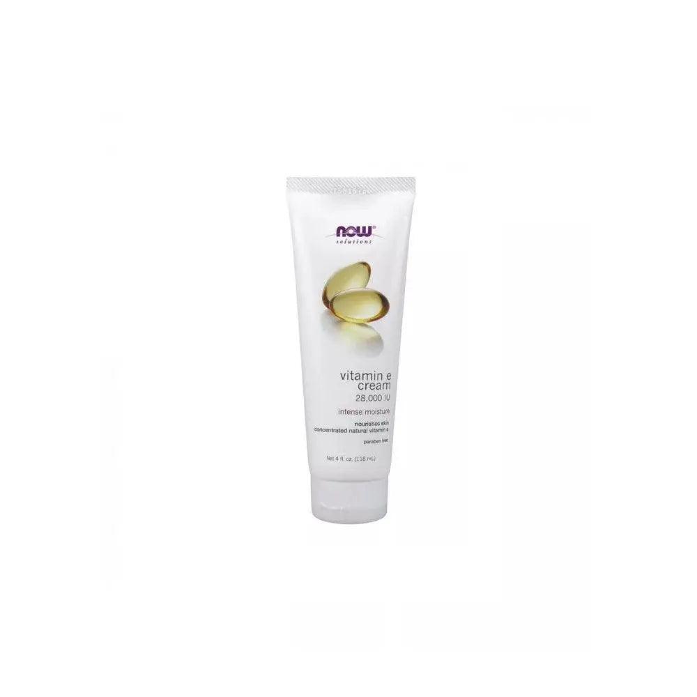 Now Vitamin E Cream 28000iu 4oz - Wellness Shoppee