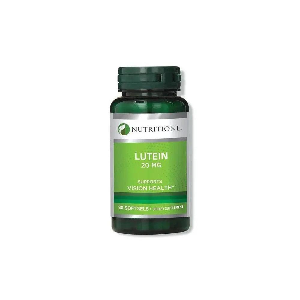 Nutritionl Lutein 20mg Softgels 30s - Wellness Shoppee