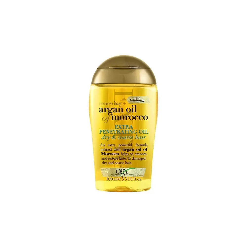 Ogx Renewing Moroccan Argan Extra Penetrating Oil 100ml - Wellness Shoppee