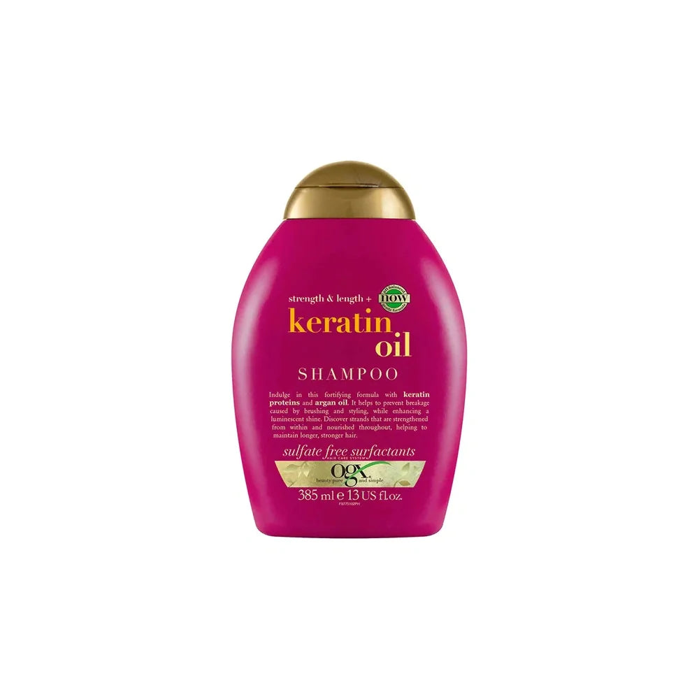 Ogx Keratin Oil Shampoo 385 ml - Wellness Shoppee