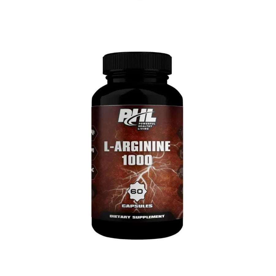 PHL L-Arginine 1000 mg capsules 60s - Wellness Shoppee