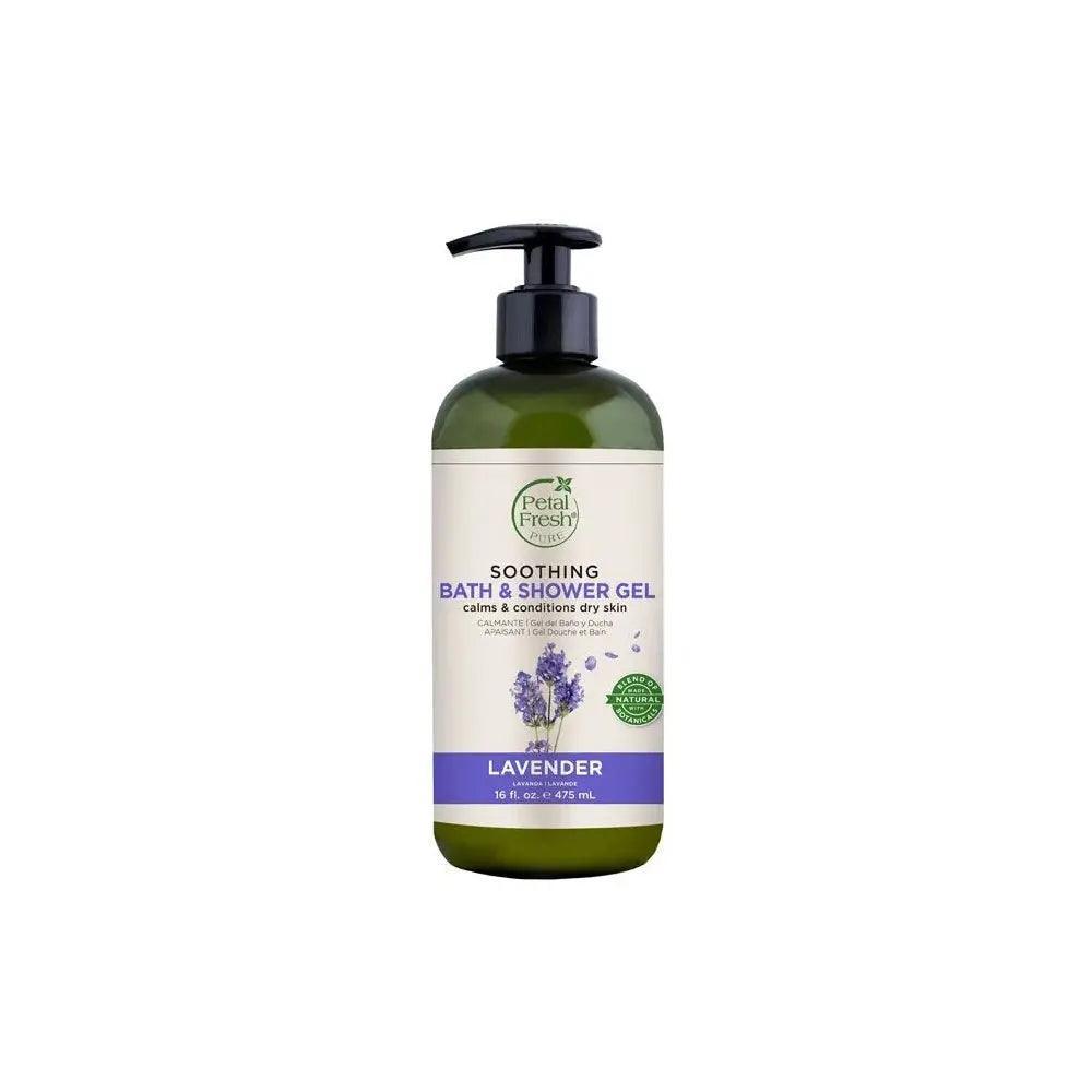 Petal Fresh Pure Lavender Bath & Shower Gel 16oz - Wellness Shoppee