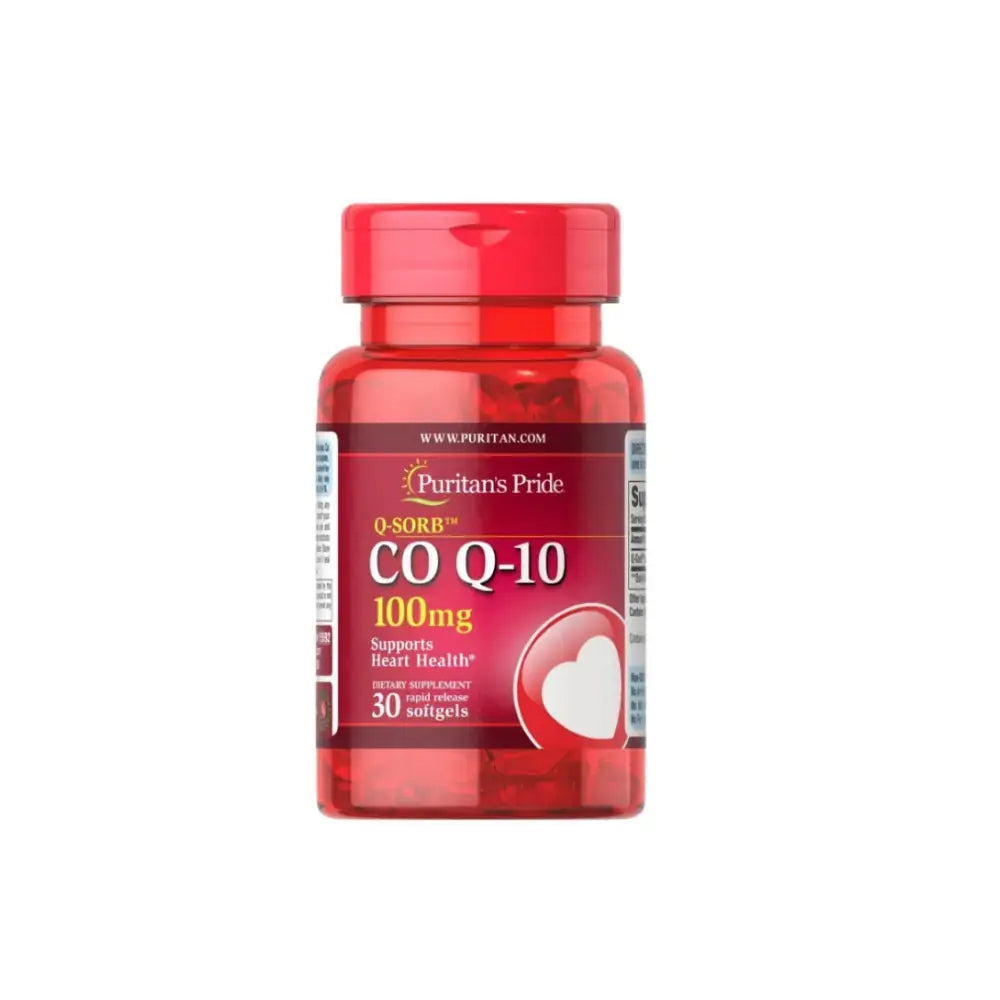 Puritan's Pride Q-SORB™ CoQ10 100mg 30s - Wellness Shoppee