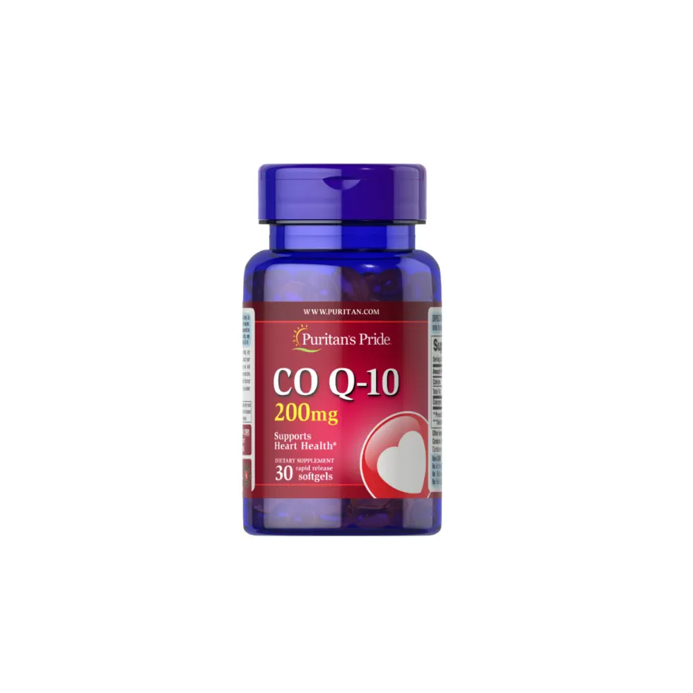 Puritan's Pride CoQ10 200mg 30 softgels - Wellness Shoppee