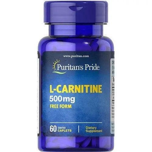 Puritans Pride L-Carnitine 500mg Tablet 60s - Wellness Shoppee