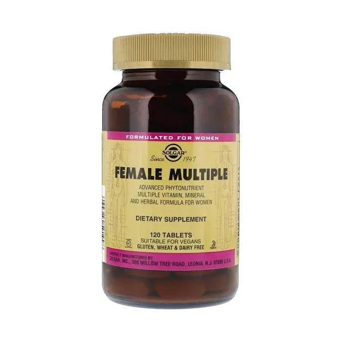 Solgar Female Multiple Tablets 120s - Wellness Shoppee