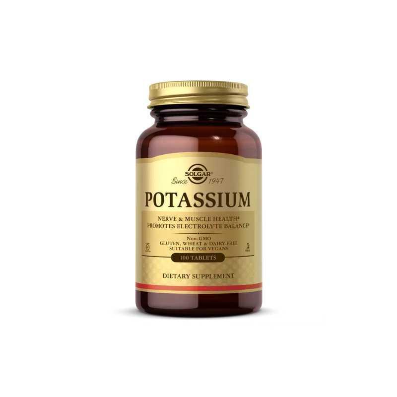 Solgar Potassium Tablets 100s - Wellness Shoppee