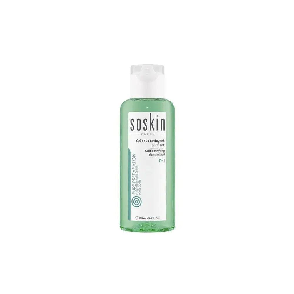 Soskin P+ Gentle Purifying Cleansing Gel 100ml - Wellness Shoppee