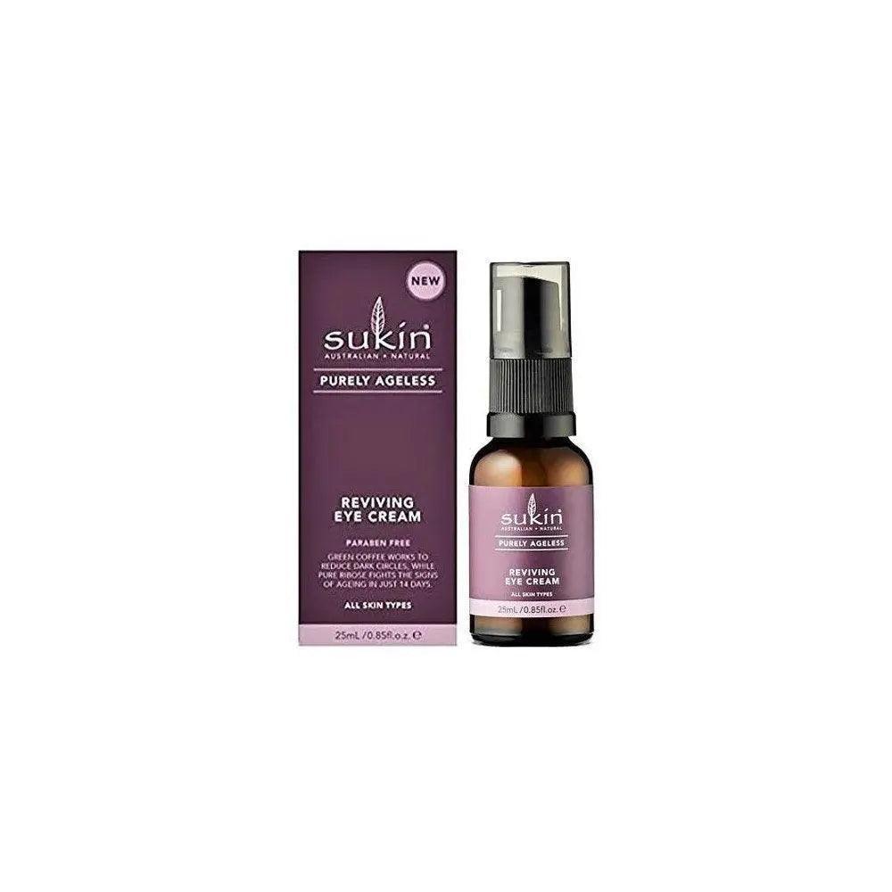 Sukin Purely Ageless Reviving Eye Cream 25ml - Wellness Shoppee