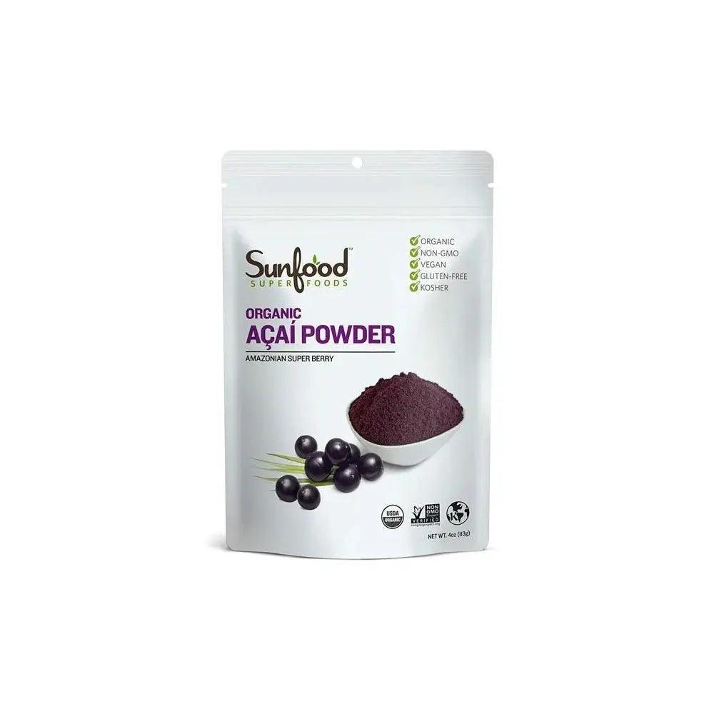 Sunfood Superfoods Acai Powder Organic 113g - Wellness Shoppee