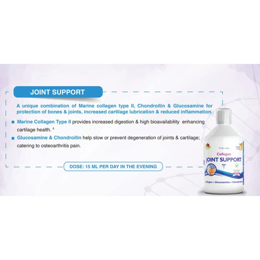 Swedish Nutra Liquid Collagen Joint Support 500ml - Wellness Shoppee