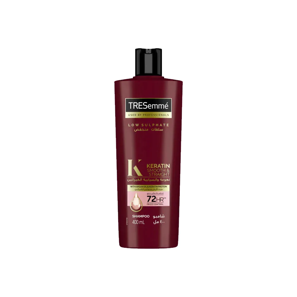 TREsemme Keratin Smooth & Straight Shampoo 400ml - Wellness Shoppee