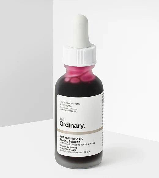 The Ordinary AHA 30% + BHA 2% Peeling Solution - Wellness Shoppee