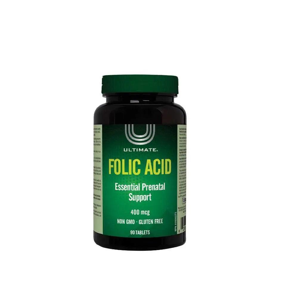 Ultimate Folic Acid 40mcg 90s - Wellness Shoppee