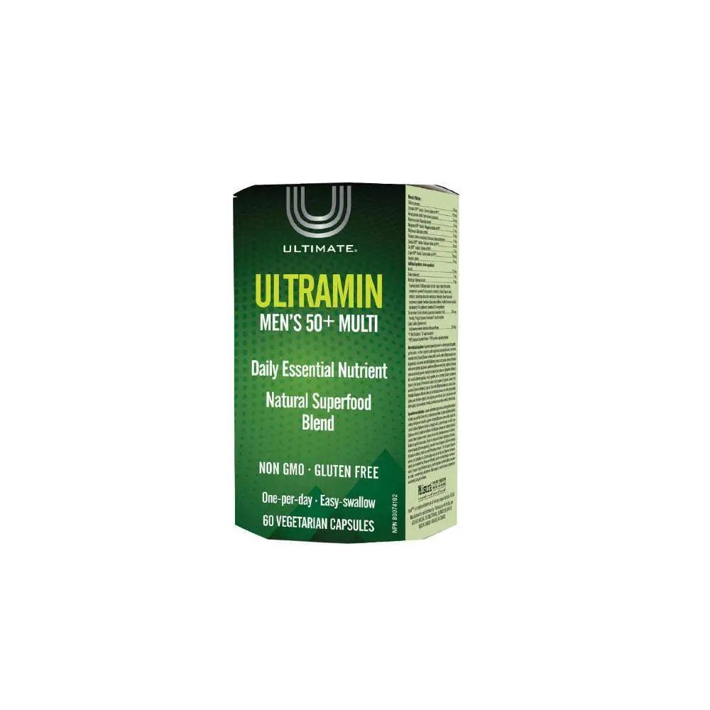 Ultimate Ultramin Mens 50+ Multi 60s - Wellness Shoppee