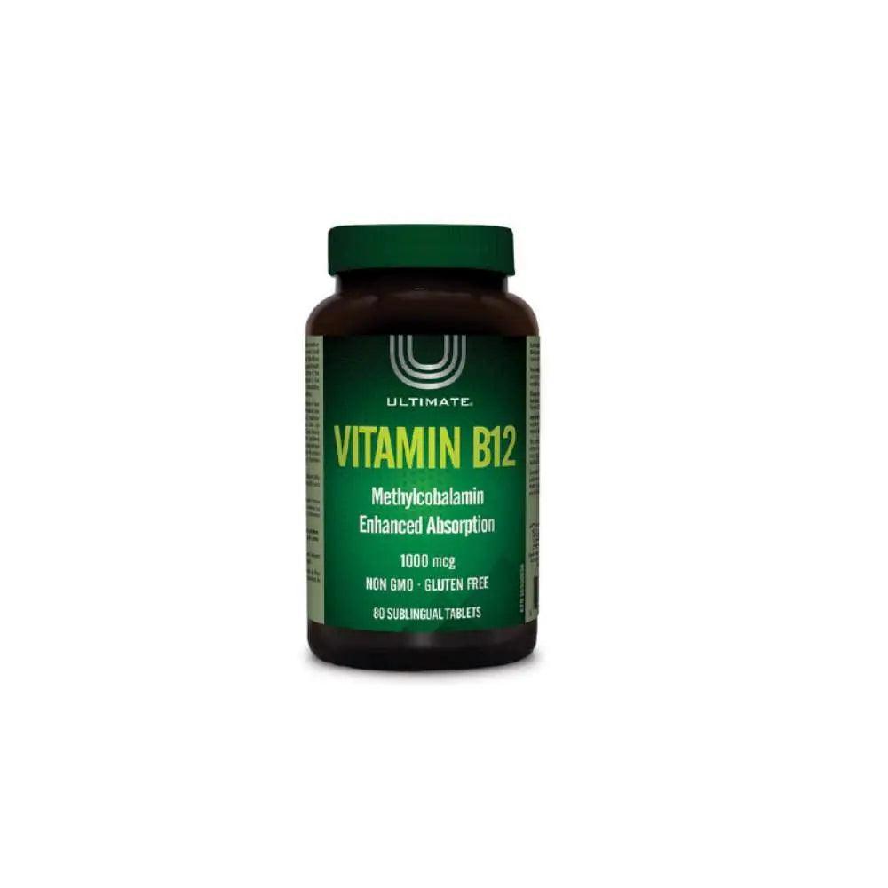 Ultimate Vitamin B12 1000mcg 80s - Wellness Shoppee