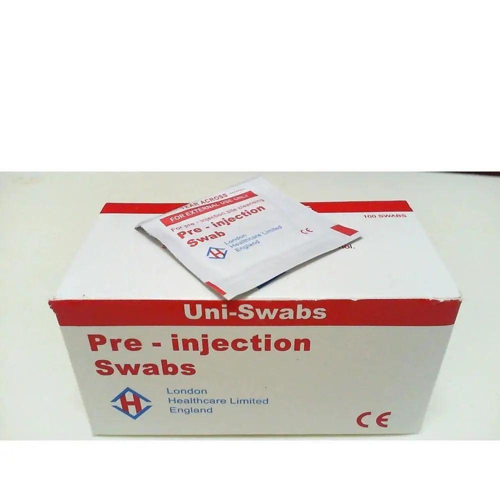 Uniswabs Pre-Injection Swabs 100/200s - Nutrismart - Nutrismart UAE