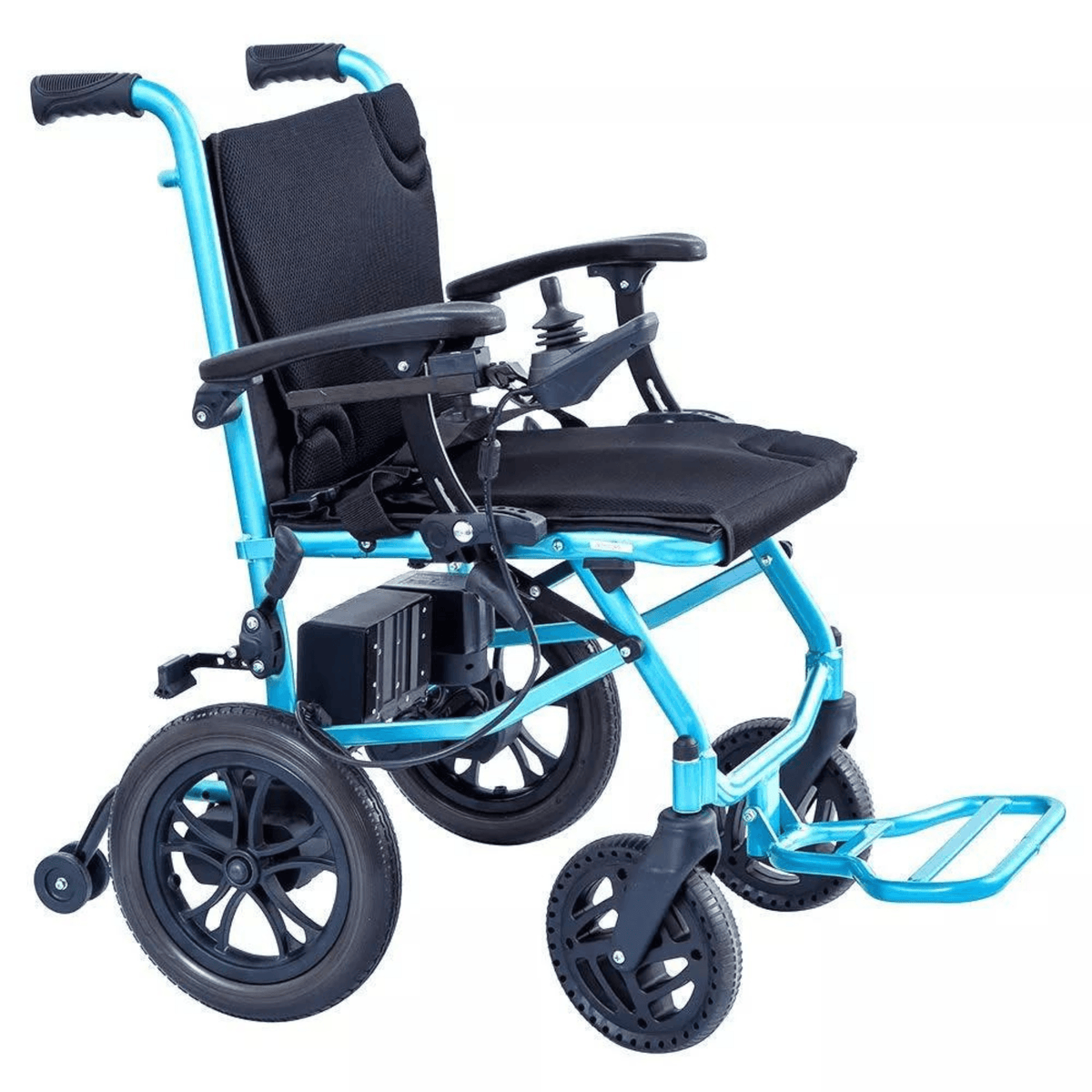 Wolaid Electric Wheelchair Blue JL158 - Wellness Shoppee