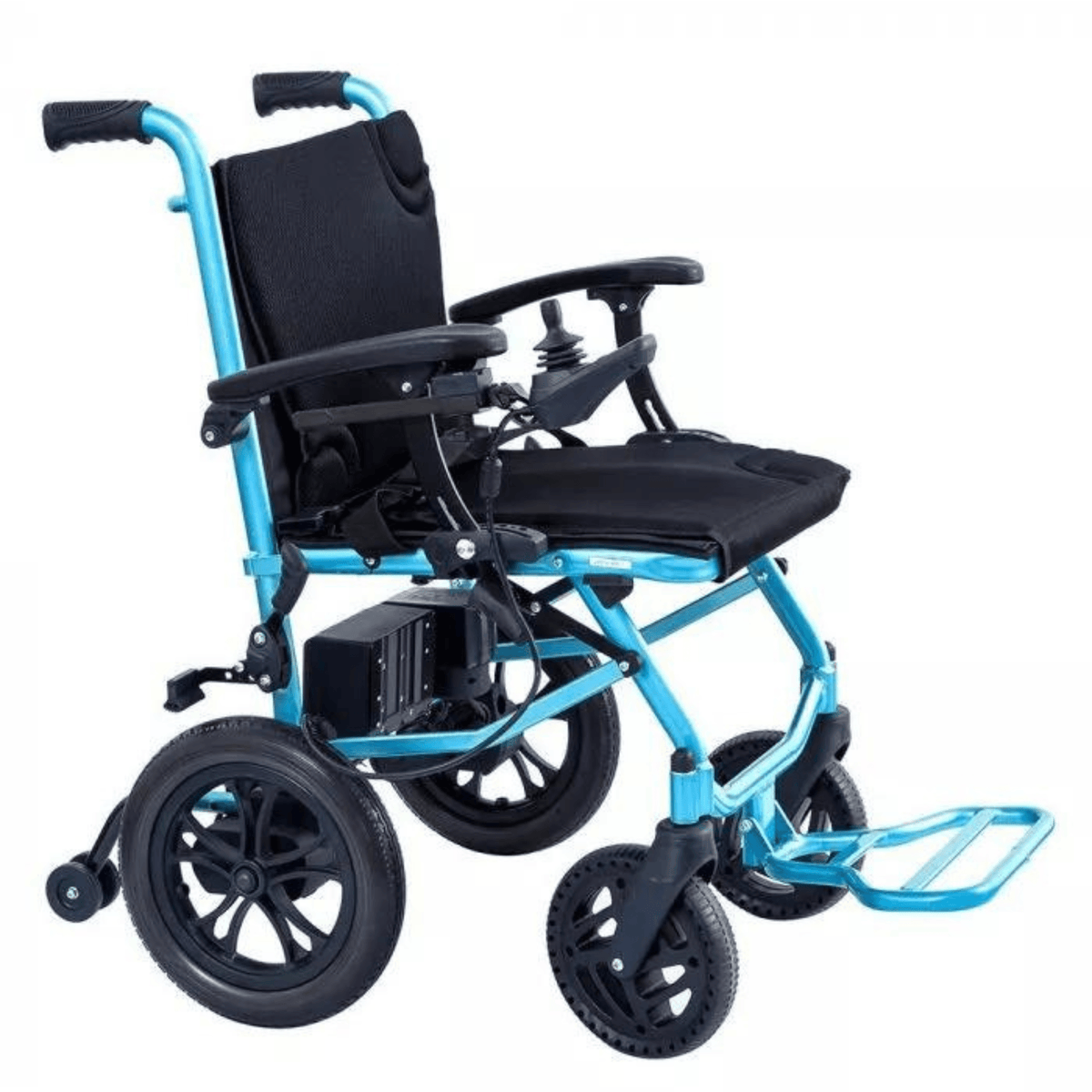 Wolaid Electric Wheelchair Blue JL158 - Wellness Shoppee