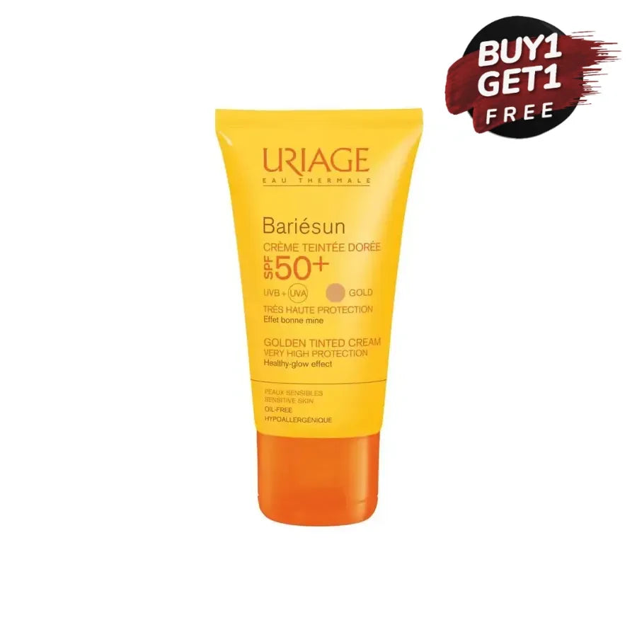 Uriage Bariesun Golden Tinted Cream SPF50+ 50ml - Wellness Shoppee