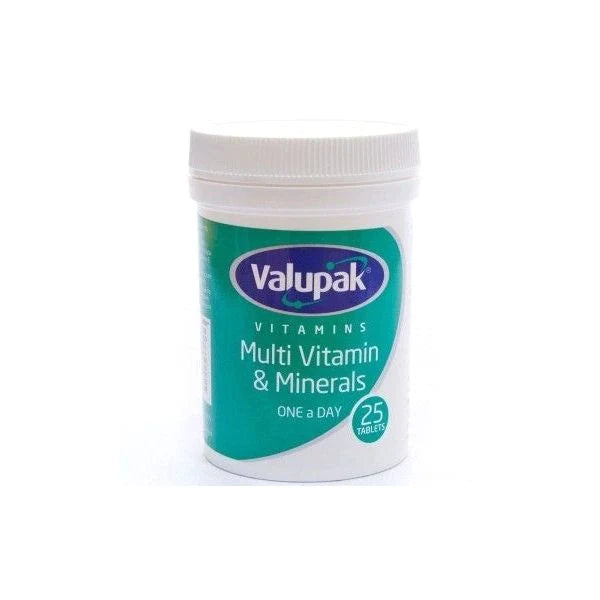 Valupak Multi Vitamins & Minerals 25s - Wellness Shoppee