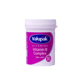 Valupak Vitamin B Complex Tablets 60 Capsules - Wellness Shoppee