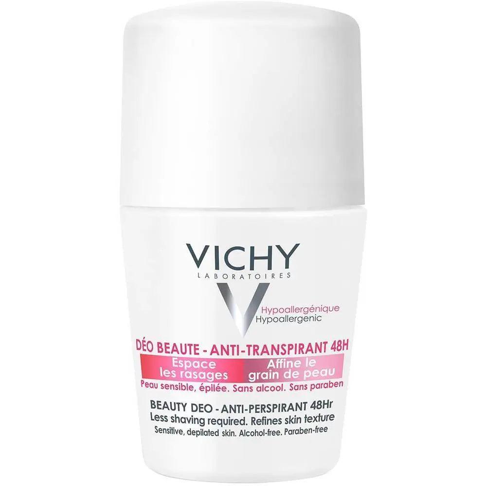 Vichy 48h Beauty Deo Anti-Perspirant Roll-On 50ml - Wellness Shoppee