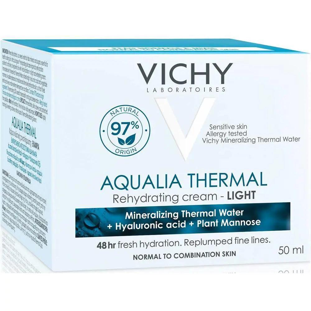 Vichy Aqualia Thermal Light Cream Jar 50ml - Wellness Shoppee