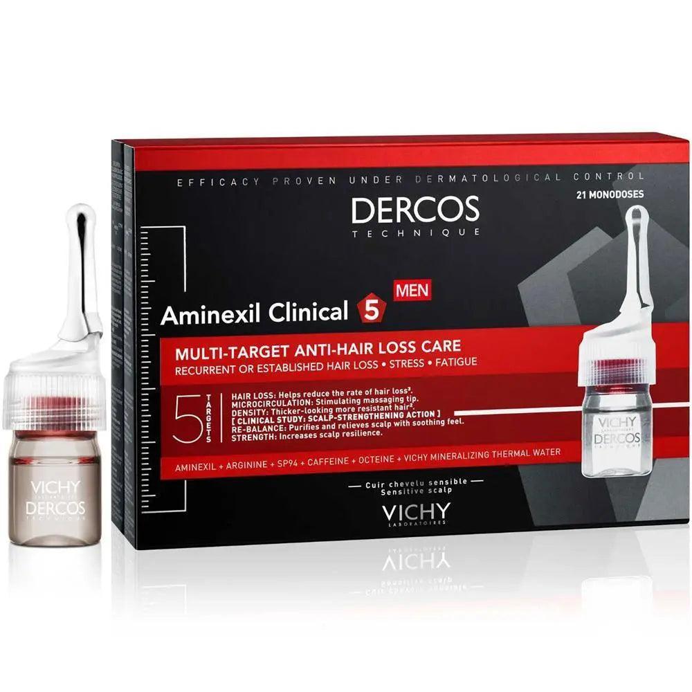 Vichy Dercos Aminexil Clinical 5 Men 21 - Wellness Shoppee