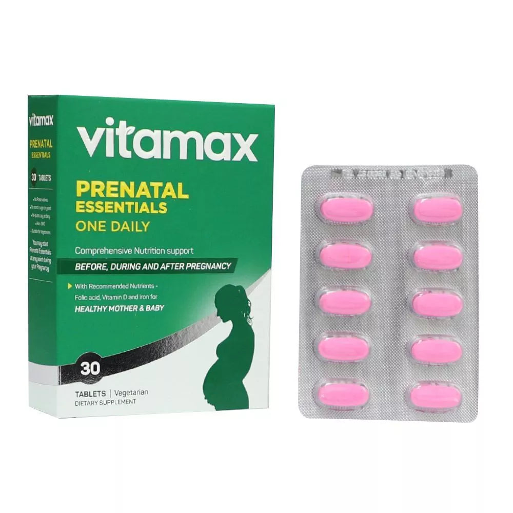 Vitamax Prenatal Essentials One Daily Tablets 30s - Wellness Shoppee