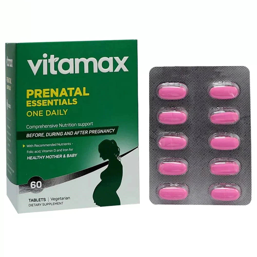 Vitamax Prenatal Essentials One Daily Tablets 60s - Wellness Shoppee