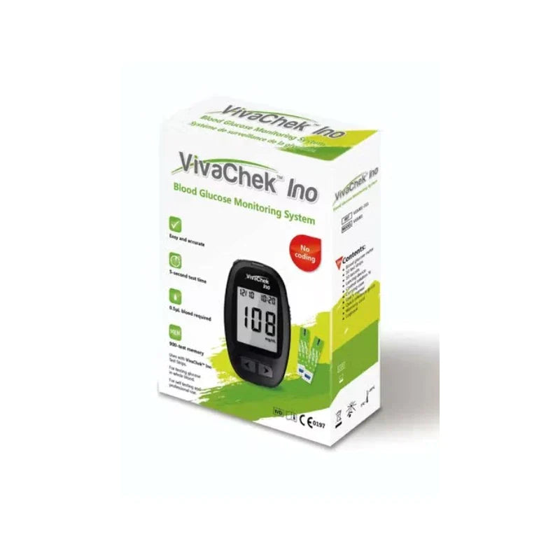 Vivacheck Ino Blood Glucose Monitor Kit - Wellness Shoppee