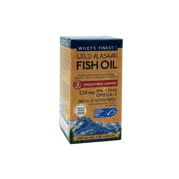 Wiley's Finest Cholesterol Support 90 Softgels - Wellness Shoppee