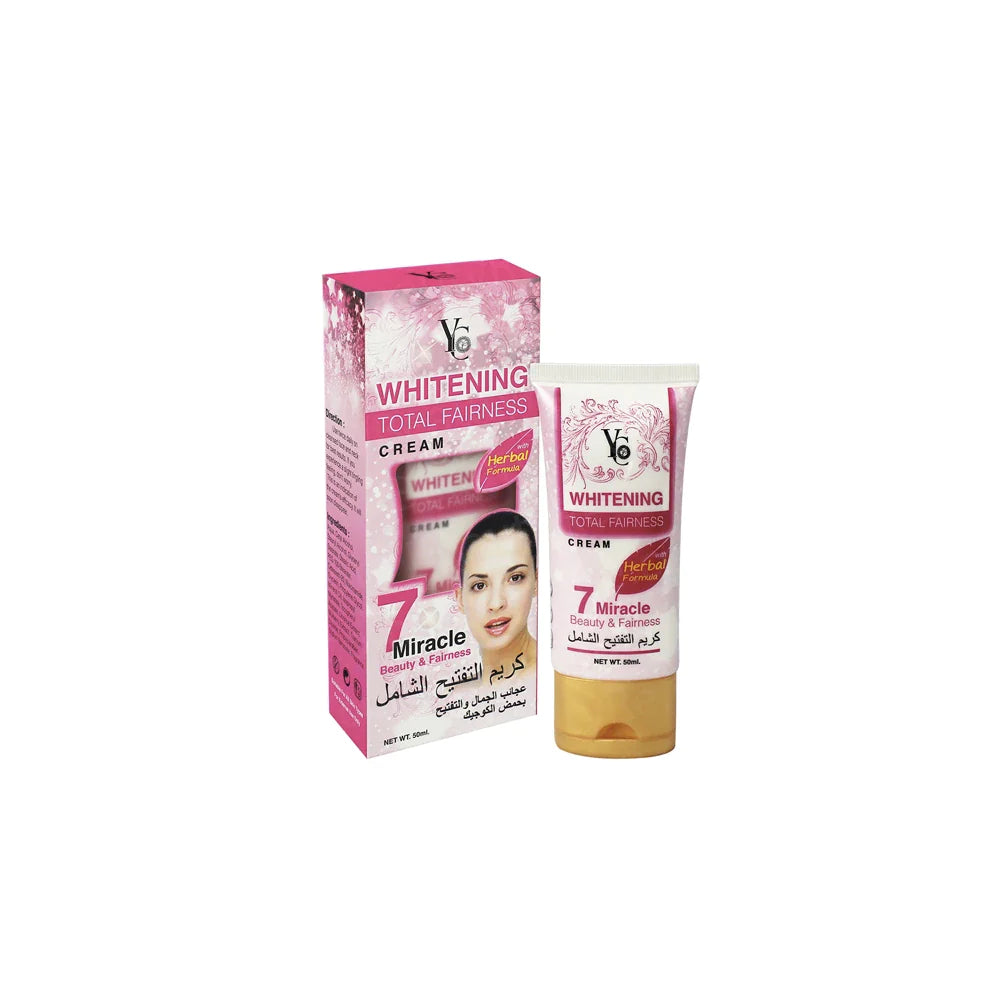 YC Total Whitening Fairness Cream 50ml - Wellness Shoppee