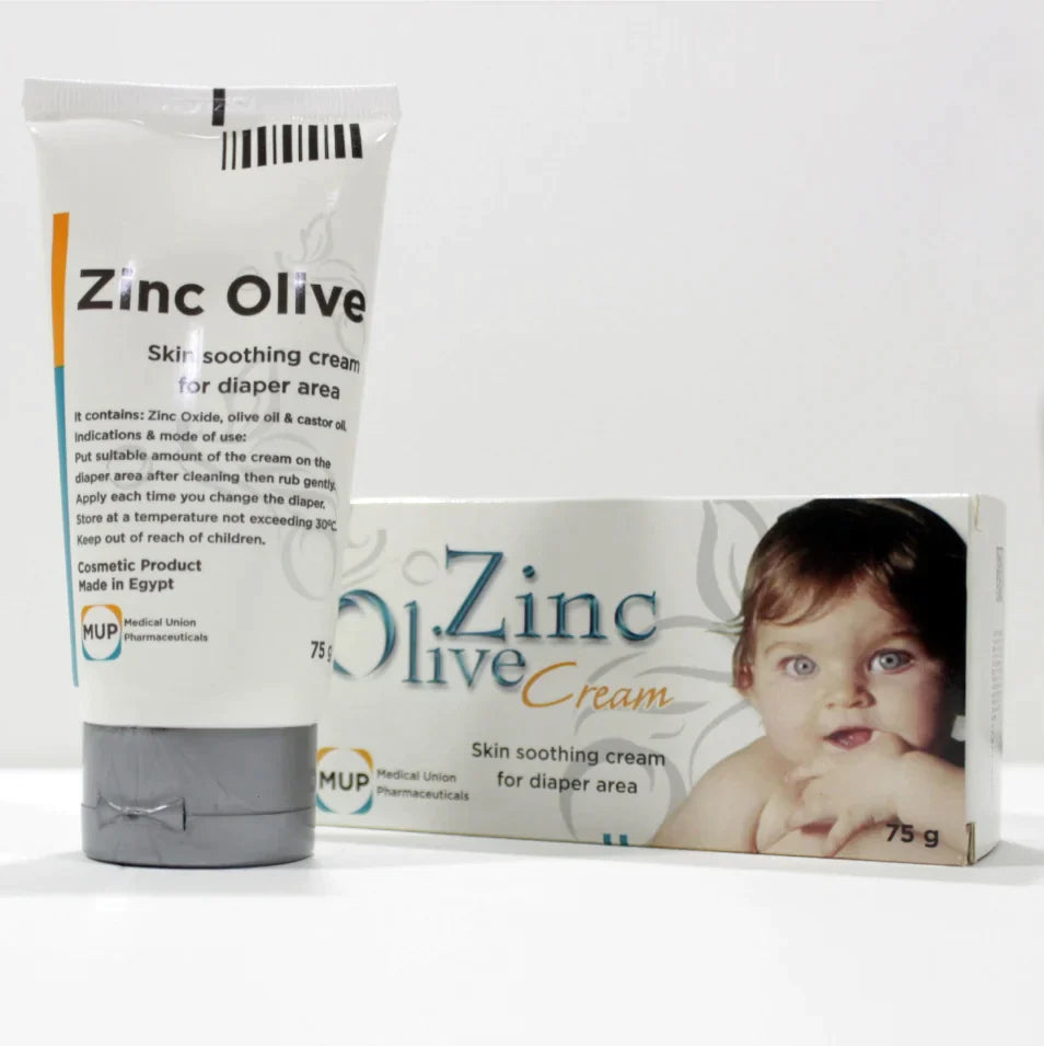 Zinc Olive Cream for Babies 75g - Wellness Shoppee