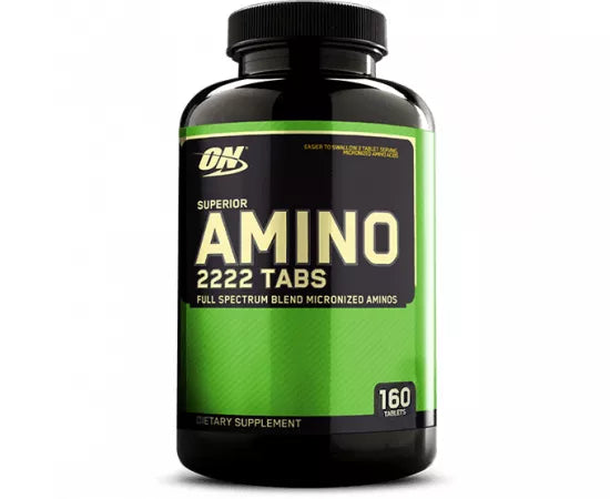 Optimum Nutrition Superior Amino 2222 Tablets 160's - Wellness Shoppee