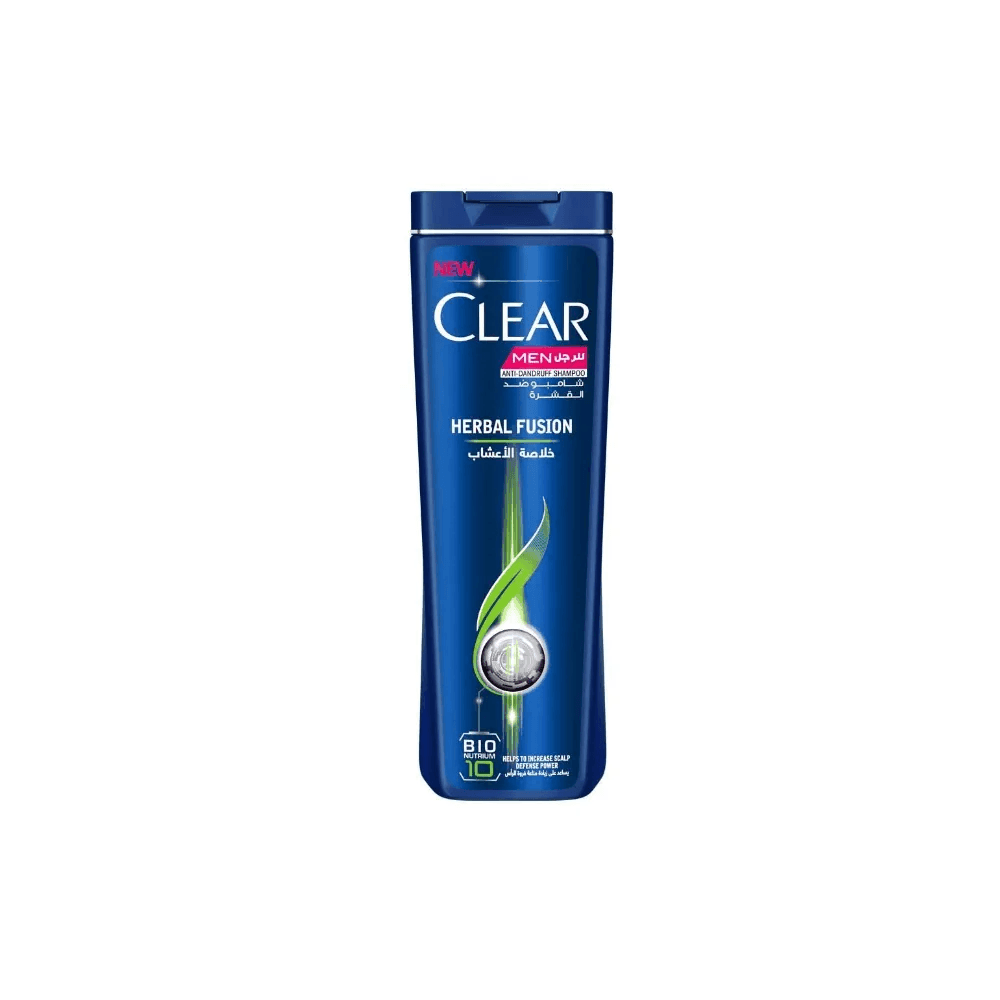 Clear Men Anti-Dandruff Shampoo Herbal Fusion 400ml - Wellness Shoppee