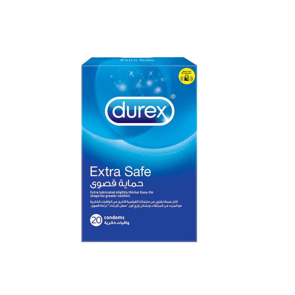 Durex Extra Safe Condoms 20s - Wellness Shoppee