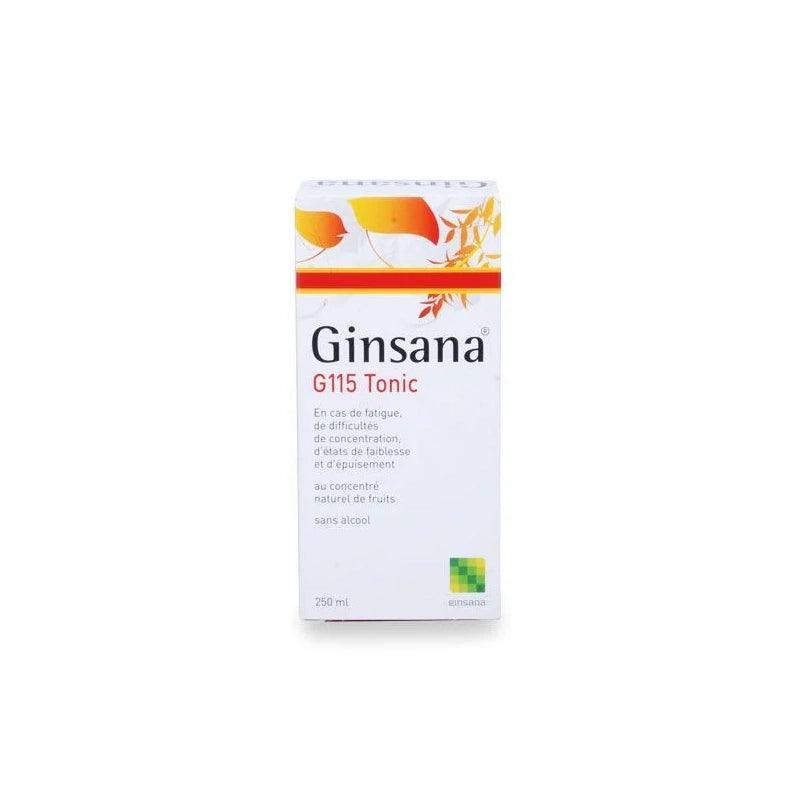Ginsana Tonic Syrup (Alcohol Free) 250ml - Wellness Shoppee
