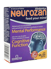 Vitabiotics Neurozan Capsules, 30 Capsules - Wellness Shoppee