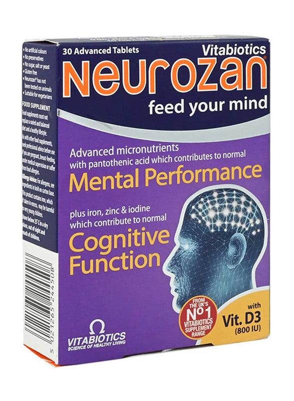 Vitabiotics Neurozan Capsules, 30 Capsules - Wellness Shoppee