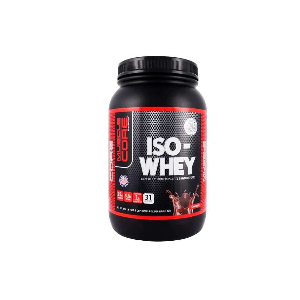 Muscle Core Nutrition Iso Whey 2 lb Chocolate - Wellness Shoppee