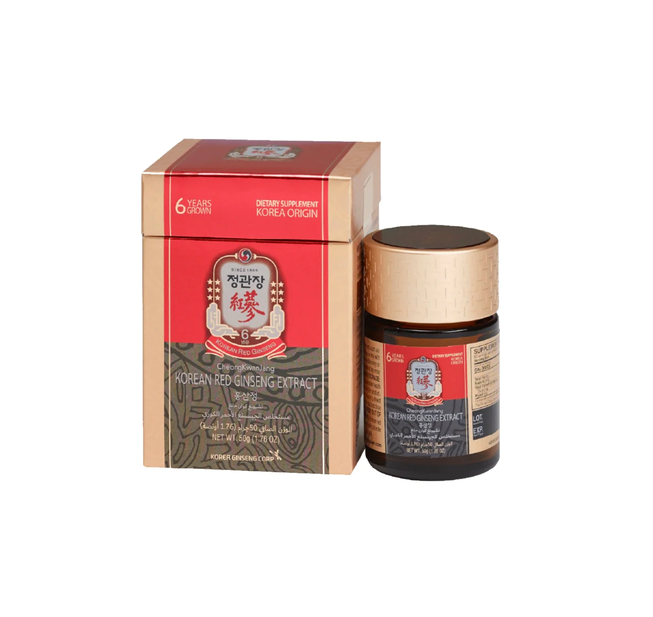 Korean Red Ginseng Extract 50gm - Wellness Shoppee