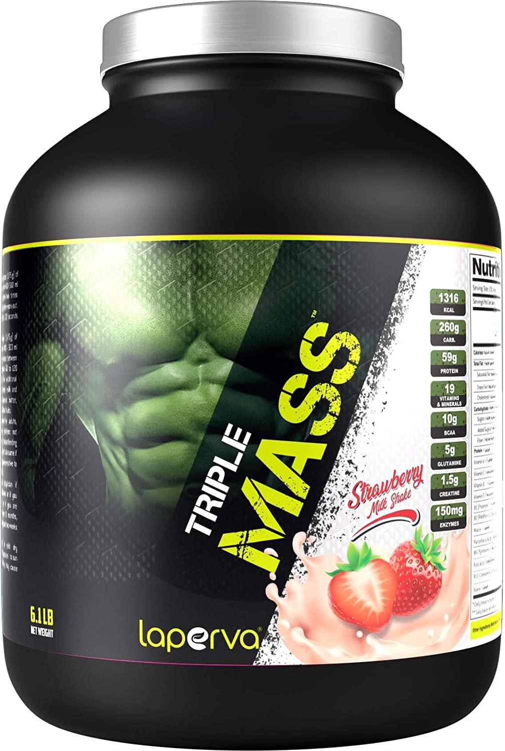 laperva Triple Mass Gainer Protein Powder - Wellness Shoppee